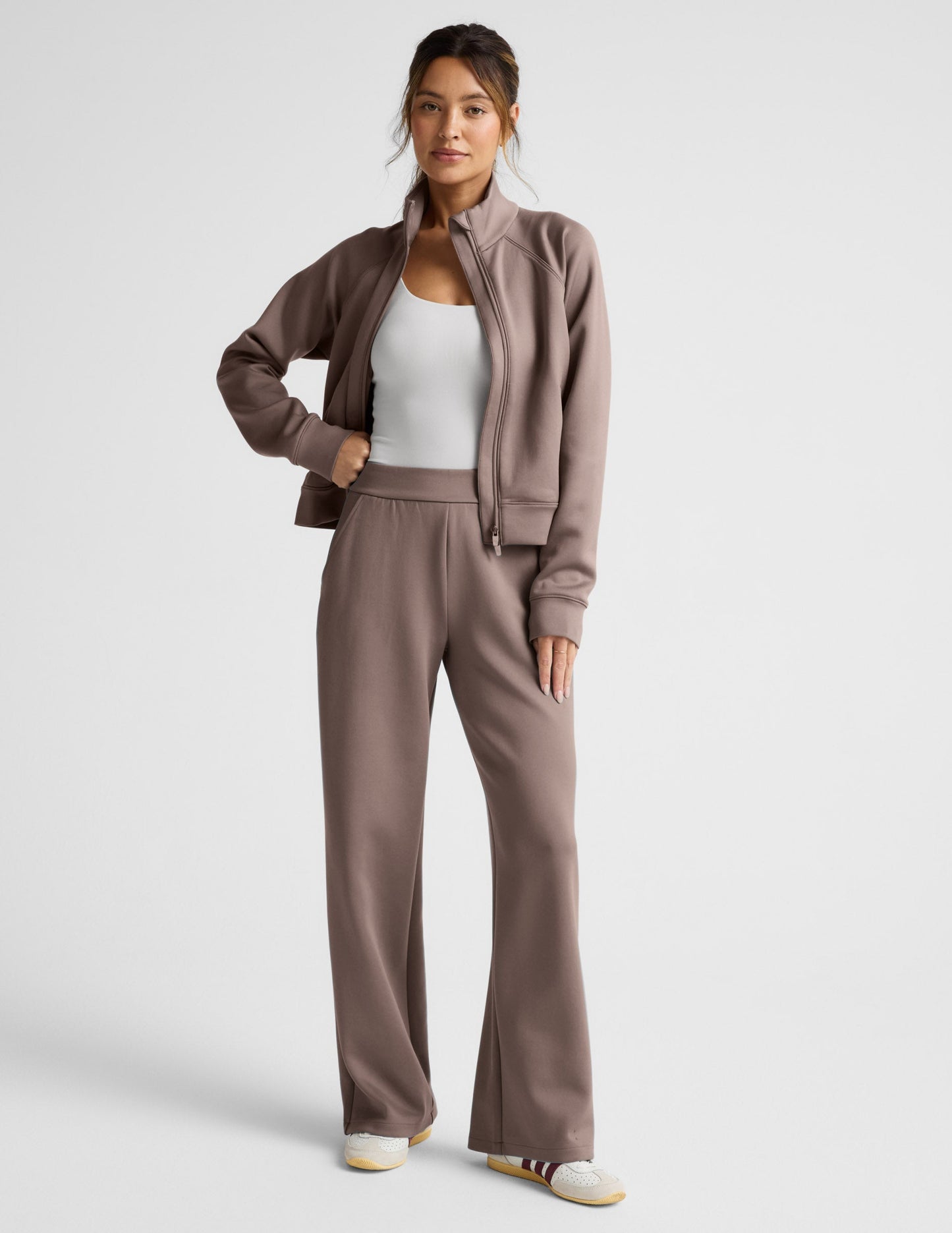 Beyond Yoga In The Flow Bomber Jacket