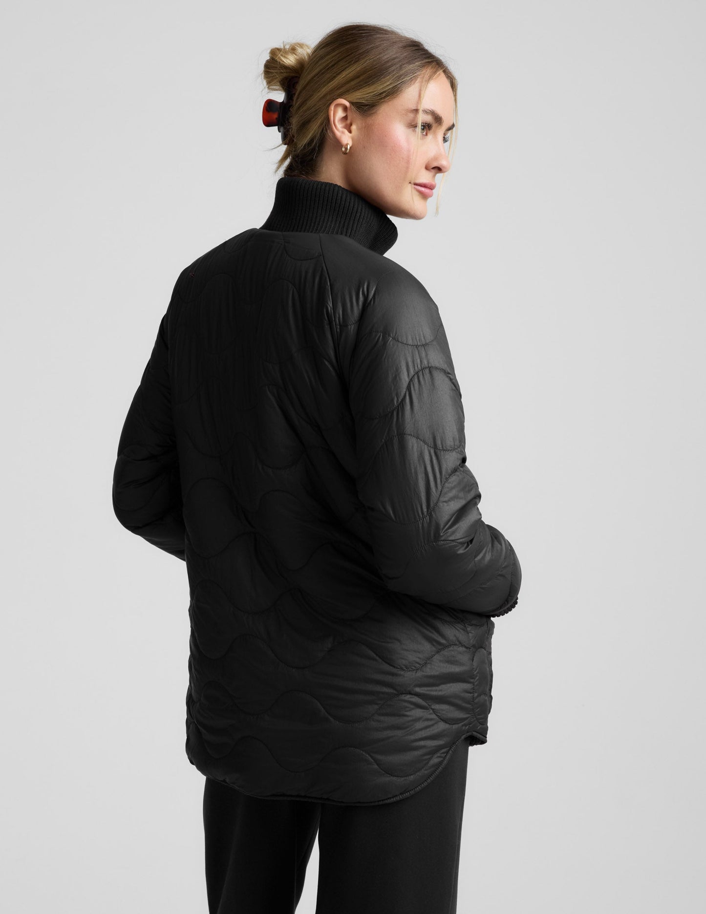 Beyond Yoga 2-Way Quilted Jacket