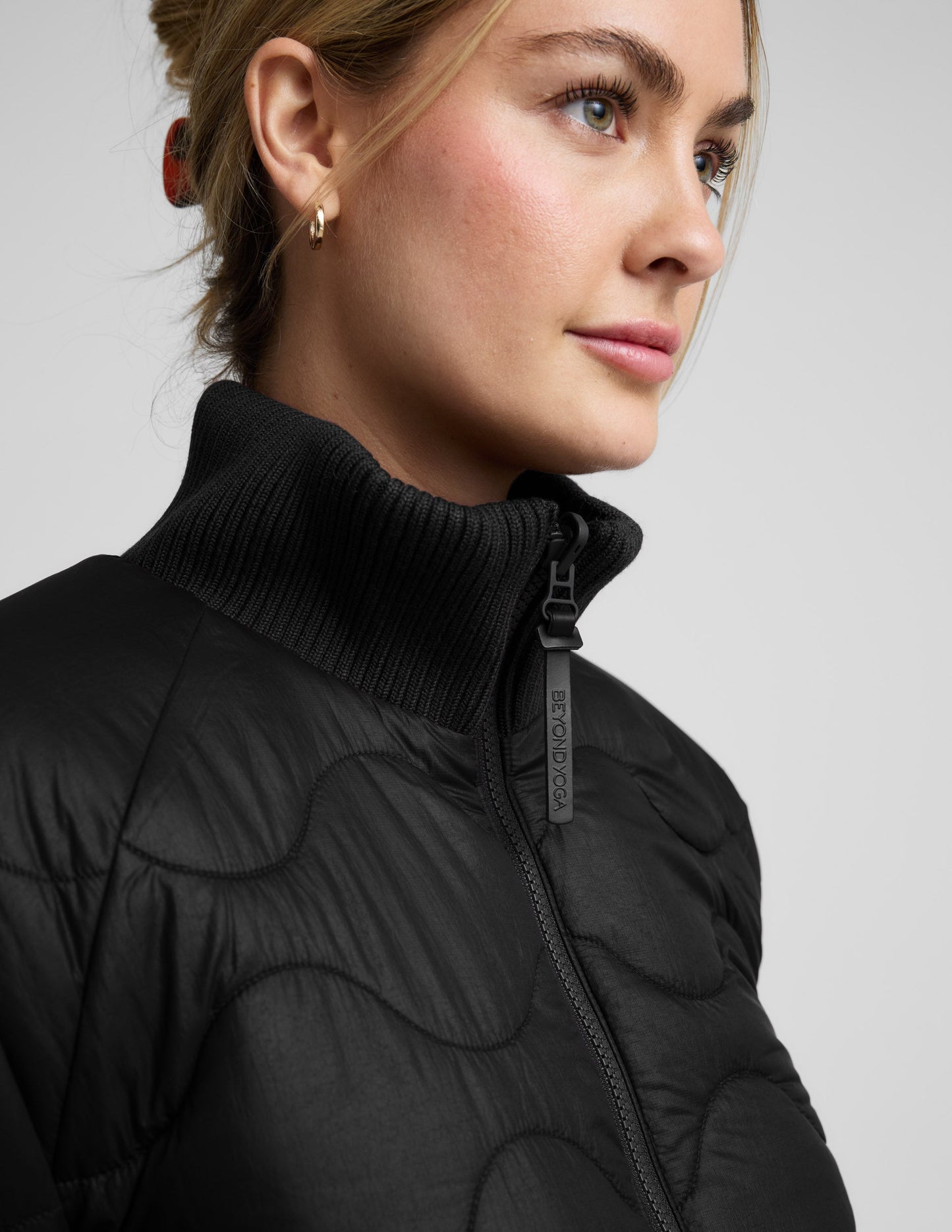 Beyond Yoga 2-Way Quilted Jacket
