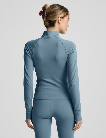 Beyond Yoga Pacer Fleece-Backed 1/4 Zip Pullover