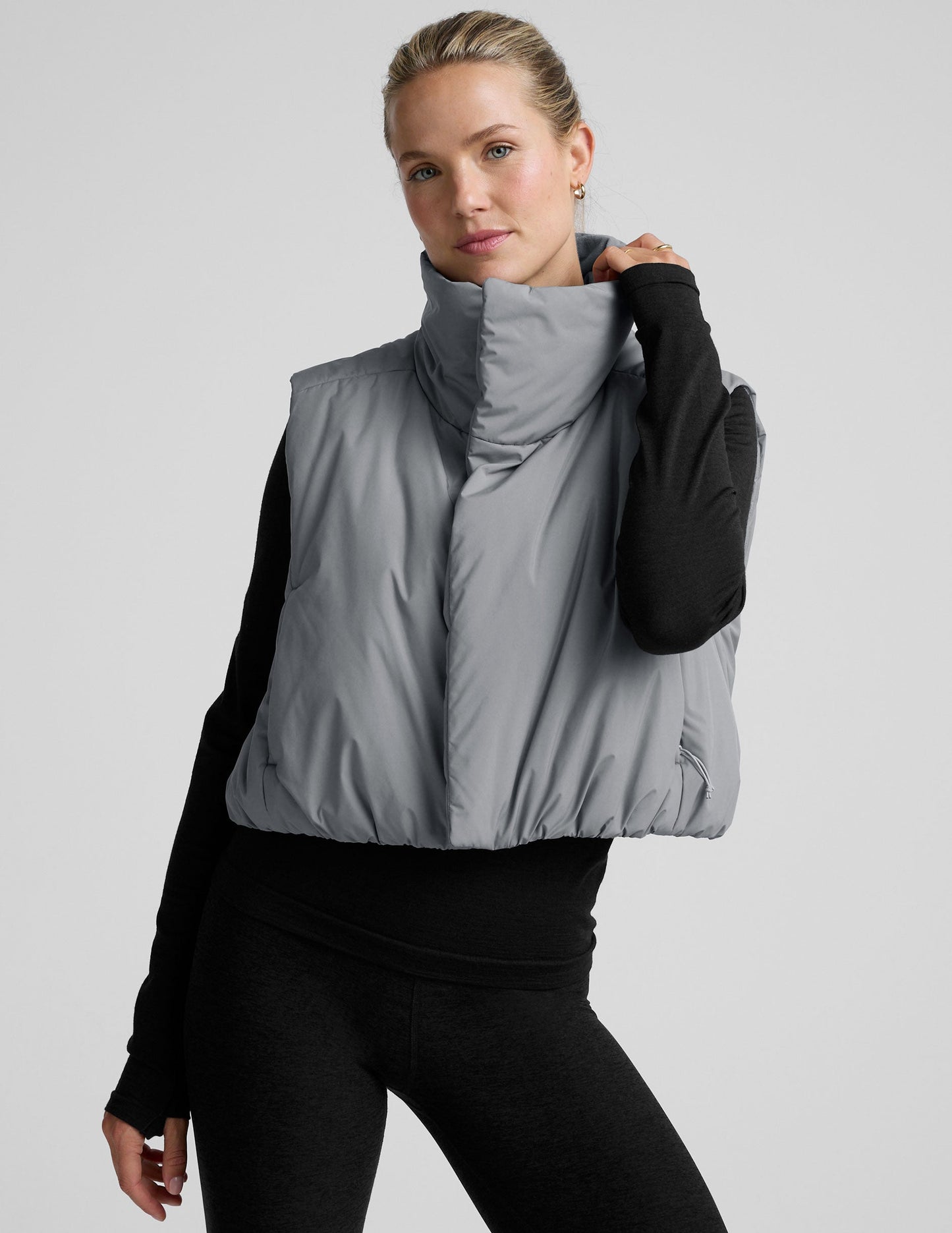 Beyond Yoga Warm Up Puffer Vest
