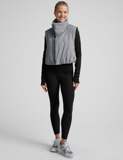 Beyond Yoga Warm Up Puffer Vest