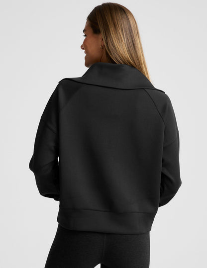 Beyond Yoga In the Flow 1/4 Zip Pullover