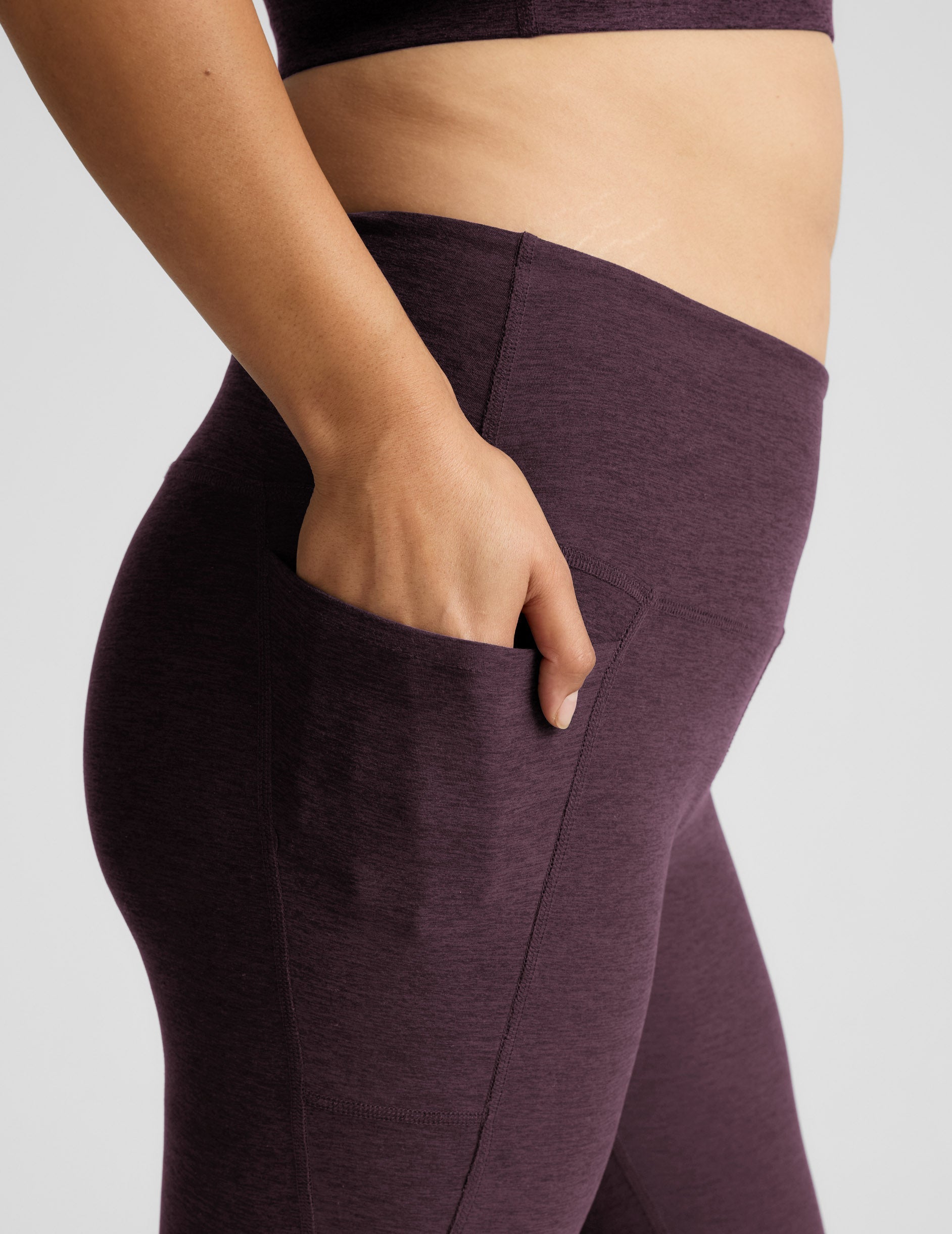 Beyond Yoga Spacedye Out Of Pocket High Waisted Midi Legging