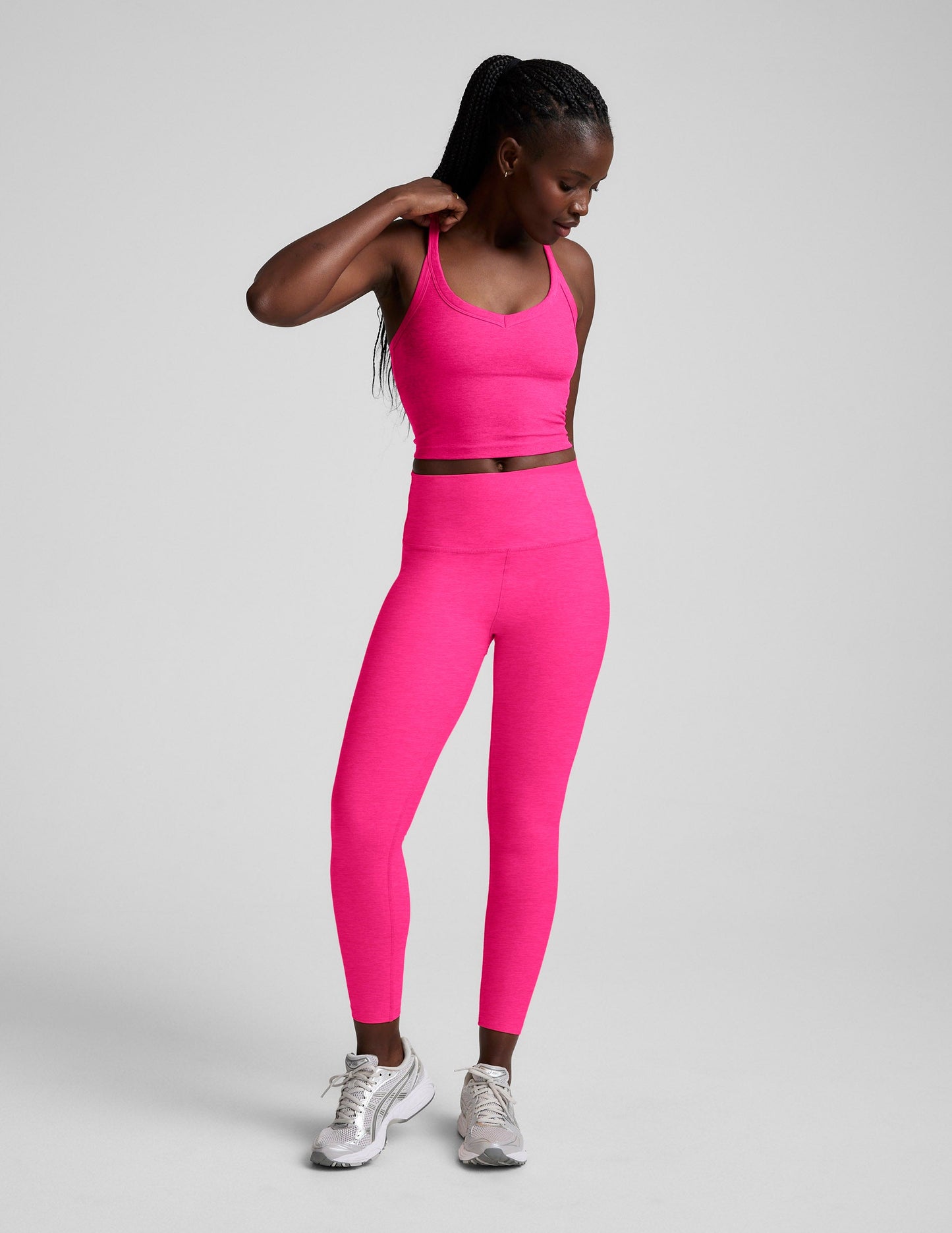 Beyond Yoga Spacedye On The Up Cropped Tank