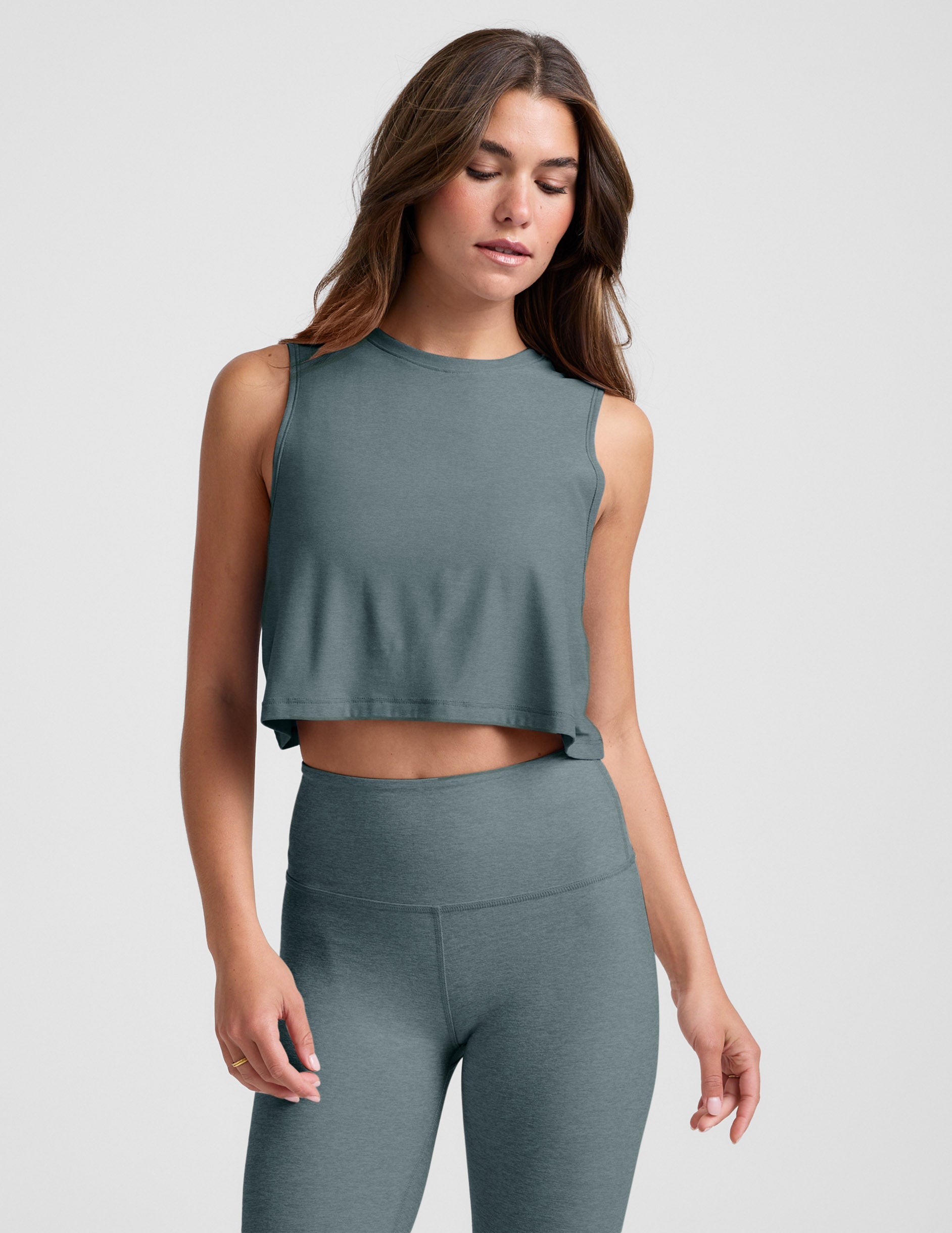 Beyond Yoga Featherweight Minimal Cropped Tank