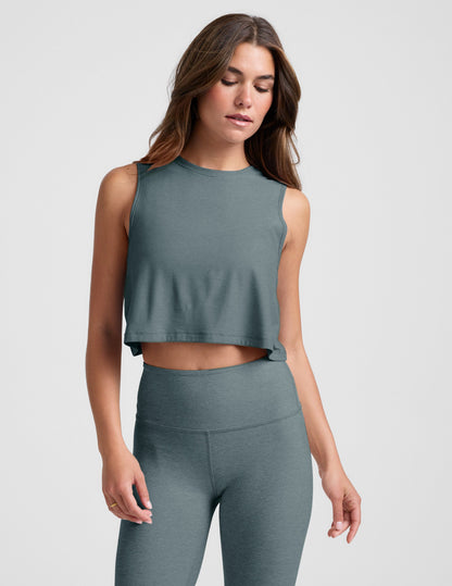 Beyond Yoga Featherweight Minimal Cropped Tank