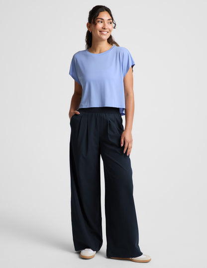 Beyond Yoga Studio Luxe Cropped Tee