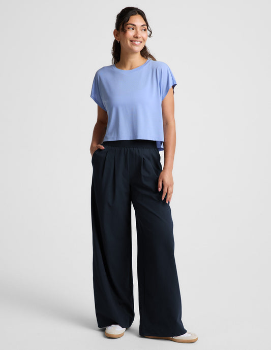 Beyond Yoga Studio Luxe Cropped Tee