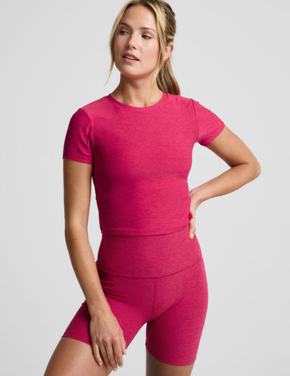 Beyond Yoga Featherweight Cropped Tee