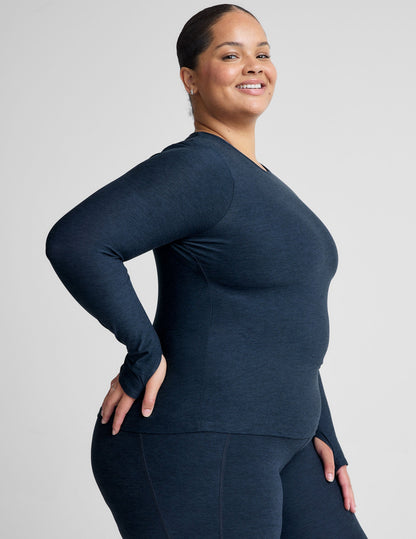 Beyond Yoga Featherweight Classic Crew Pullover