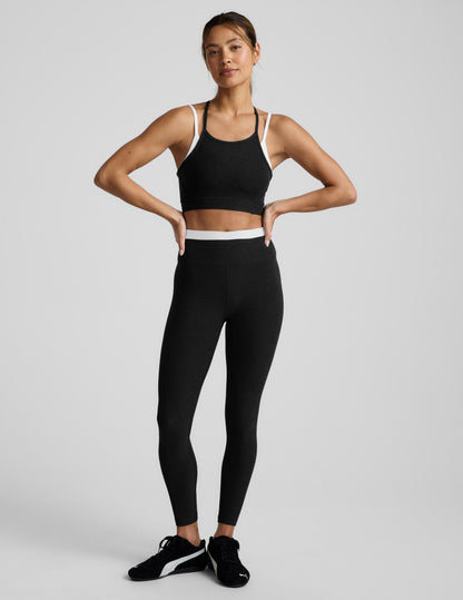 Beyond Yoga Spacedye Layered High Waisted Midi Legging