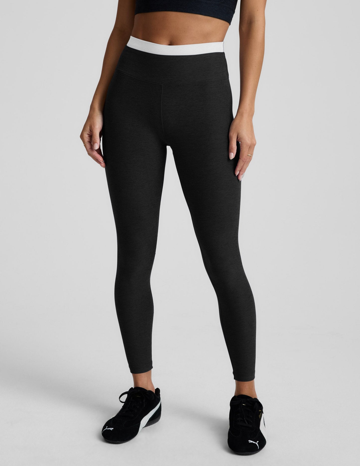 Beyond Yoga Spacedye Layered High Waisted Midi Legging