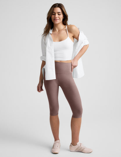 Beyond Yoga Spacedye High Waisted Pedal Pusher Legging - Rosey Taupe
– Beyond Yoga