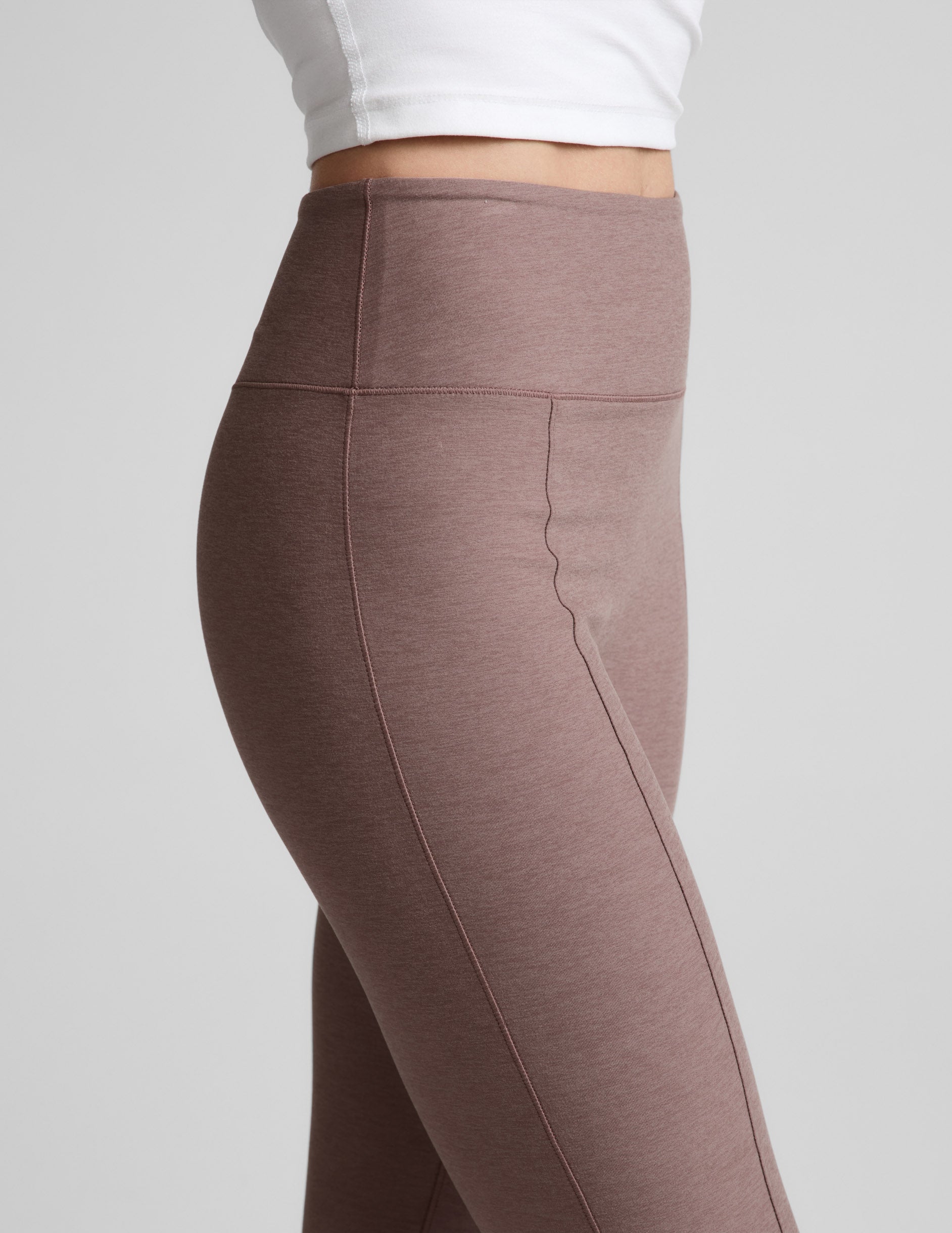 Beyond Yoga Spacedye Pintuck Kick Flare High Waisted Pants
