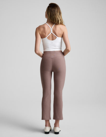 Beyond Yoga Spacedye Pintuck Kick Flare High Waisted Pants