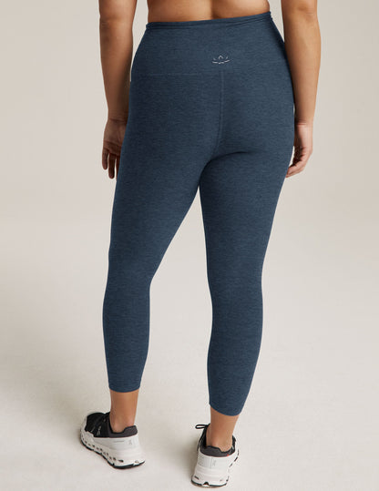 Beyond Yoga High Waisted Capri Spacedye Legging - Nocturnal Navy