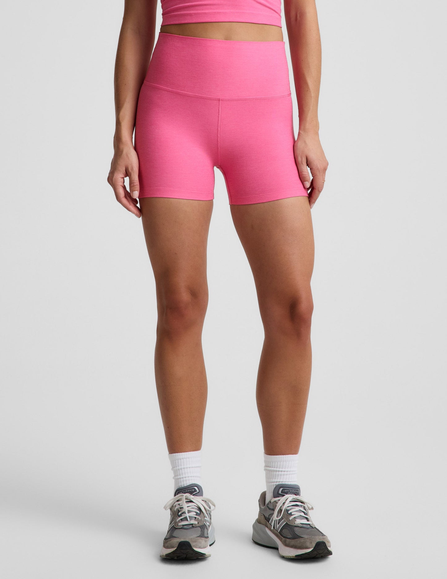 Beyond Yoga Women's 3" Spacedye Shorts - Luscious Pink