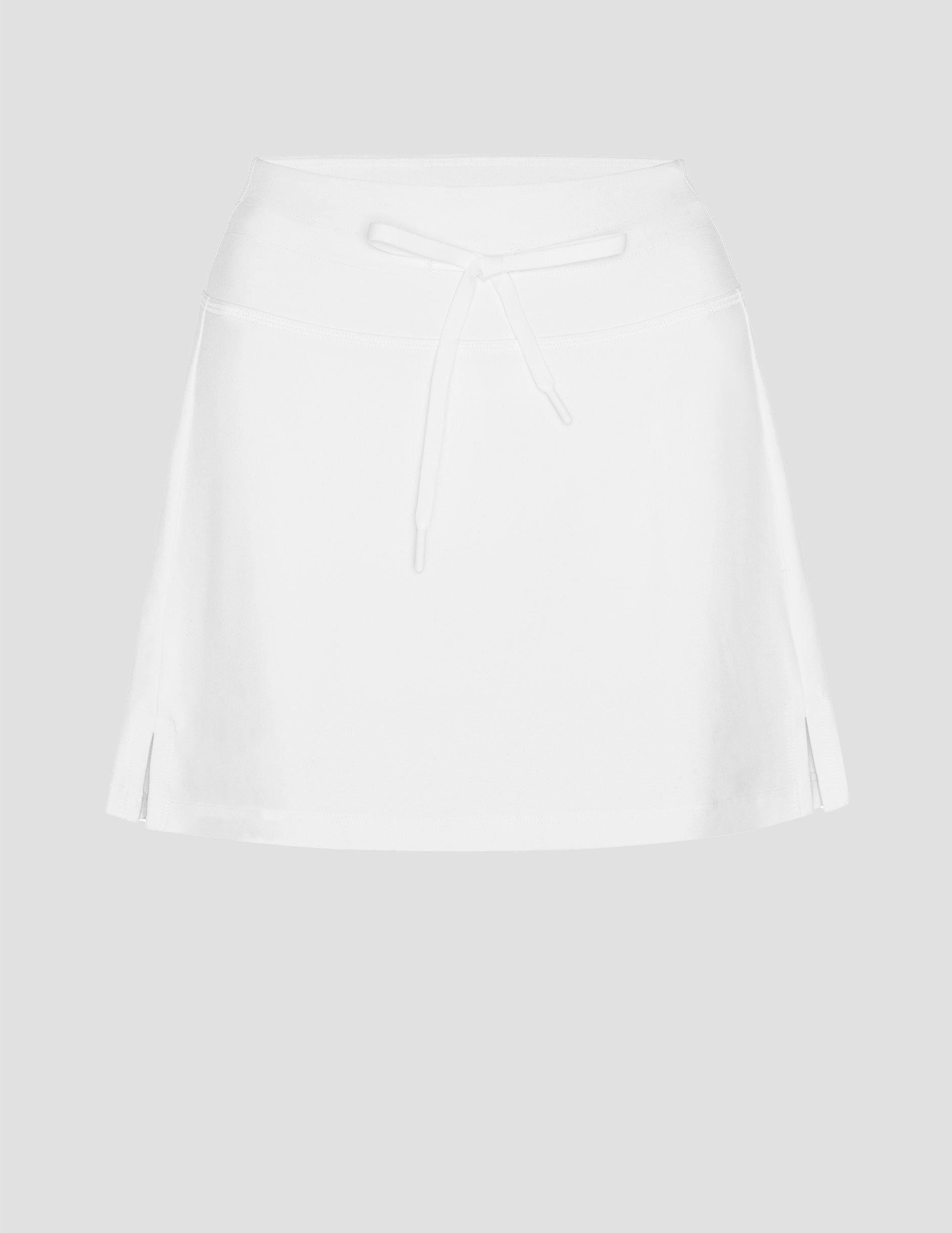 Beyond Yoga A-Line High Waisted Spacedye Skirt - Cloud White