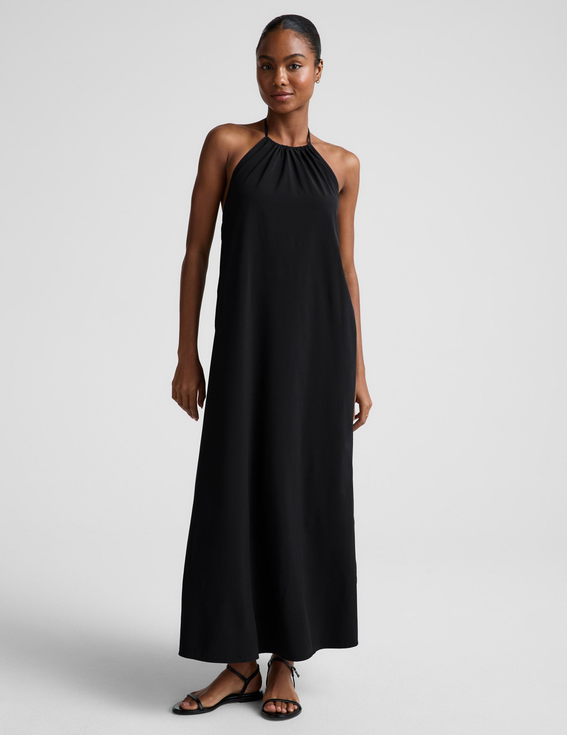 Beyond Yoga Go With The Flow Halter Dress