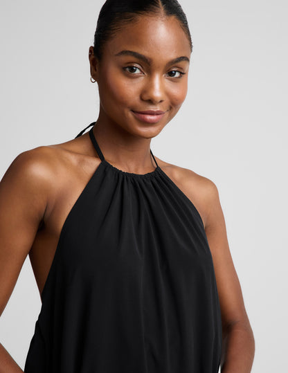 Beyond Yoga Go With The Flow Halter Dress