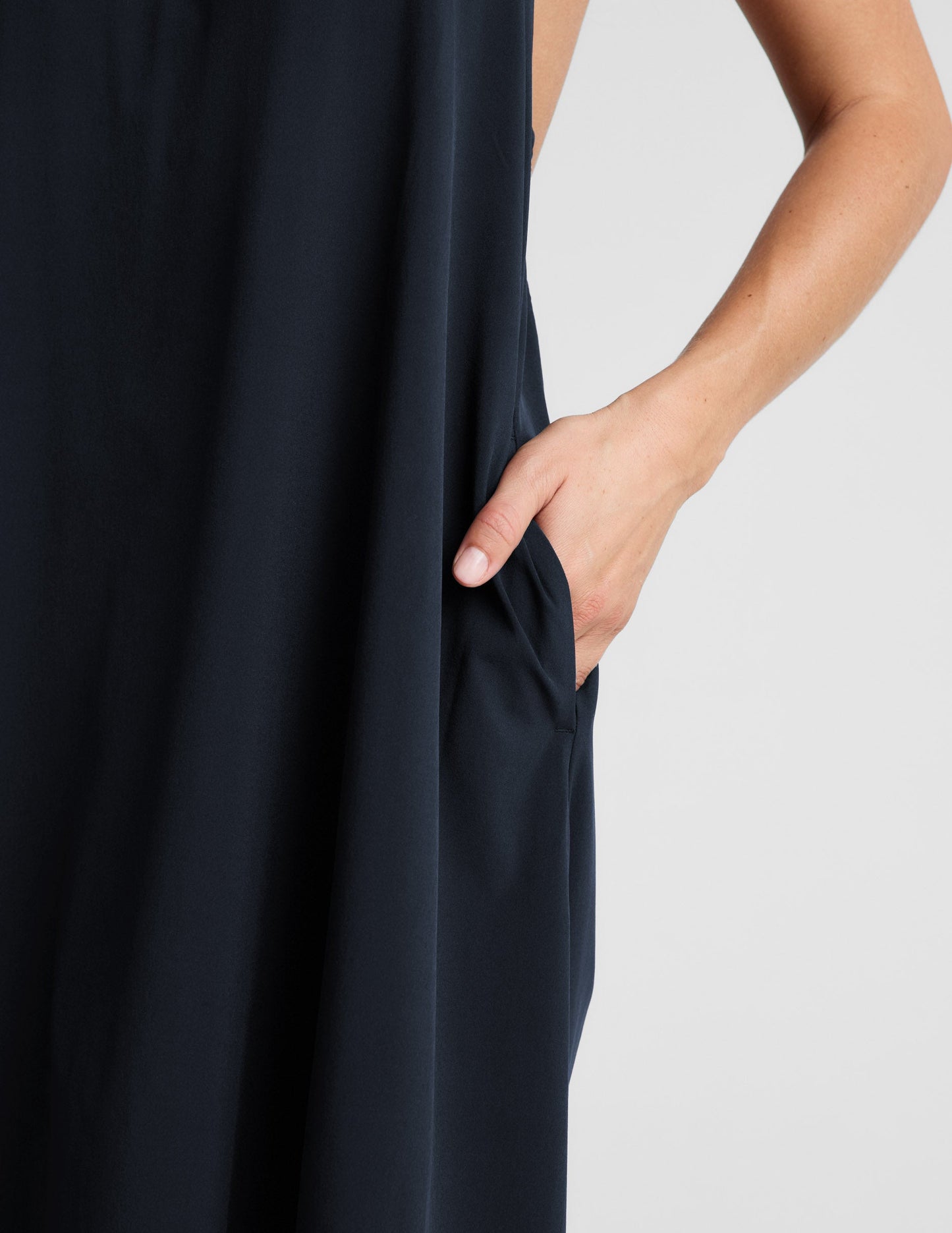 Beyond Yoga Go With The Flow Halter Dress
