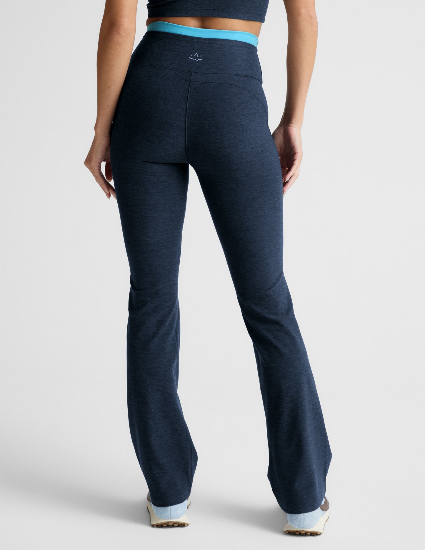 Beyond Yoga High Waisted Spacedye Bootcut Pant - Nocturnal Navy