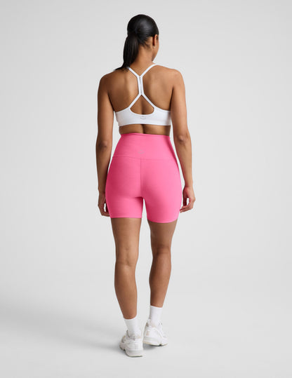 Beyond Yoga Women's High Waisted Spacedye Biker Shorts - Pink