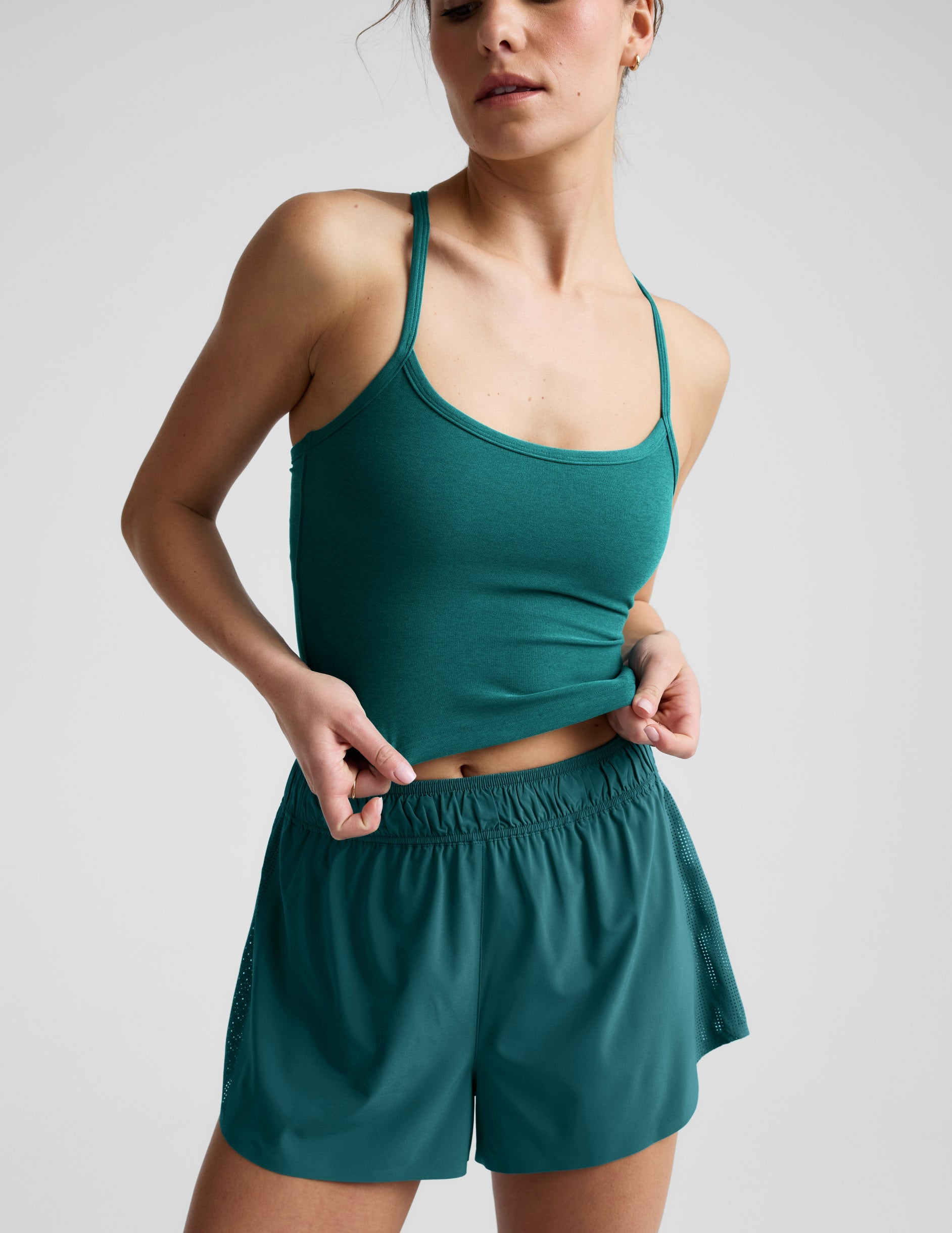 Beyond Yoga Spacedye Slim Racerback Cropped Tank