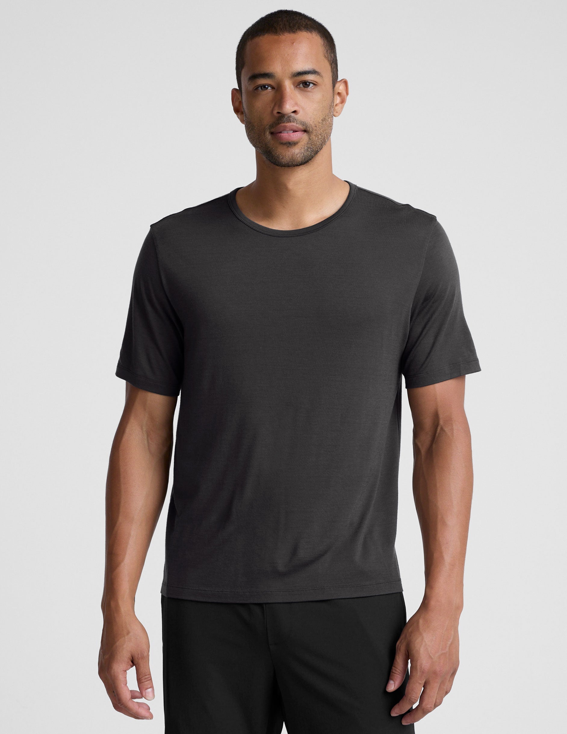 Beyond Yoga Warm Wick Merino Wool Short Sleeve Crew