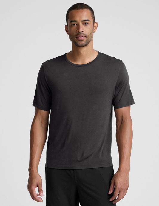Beyond Yoga Warm Wick Merino Wool Short Sleeve Crew
