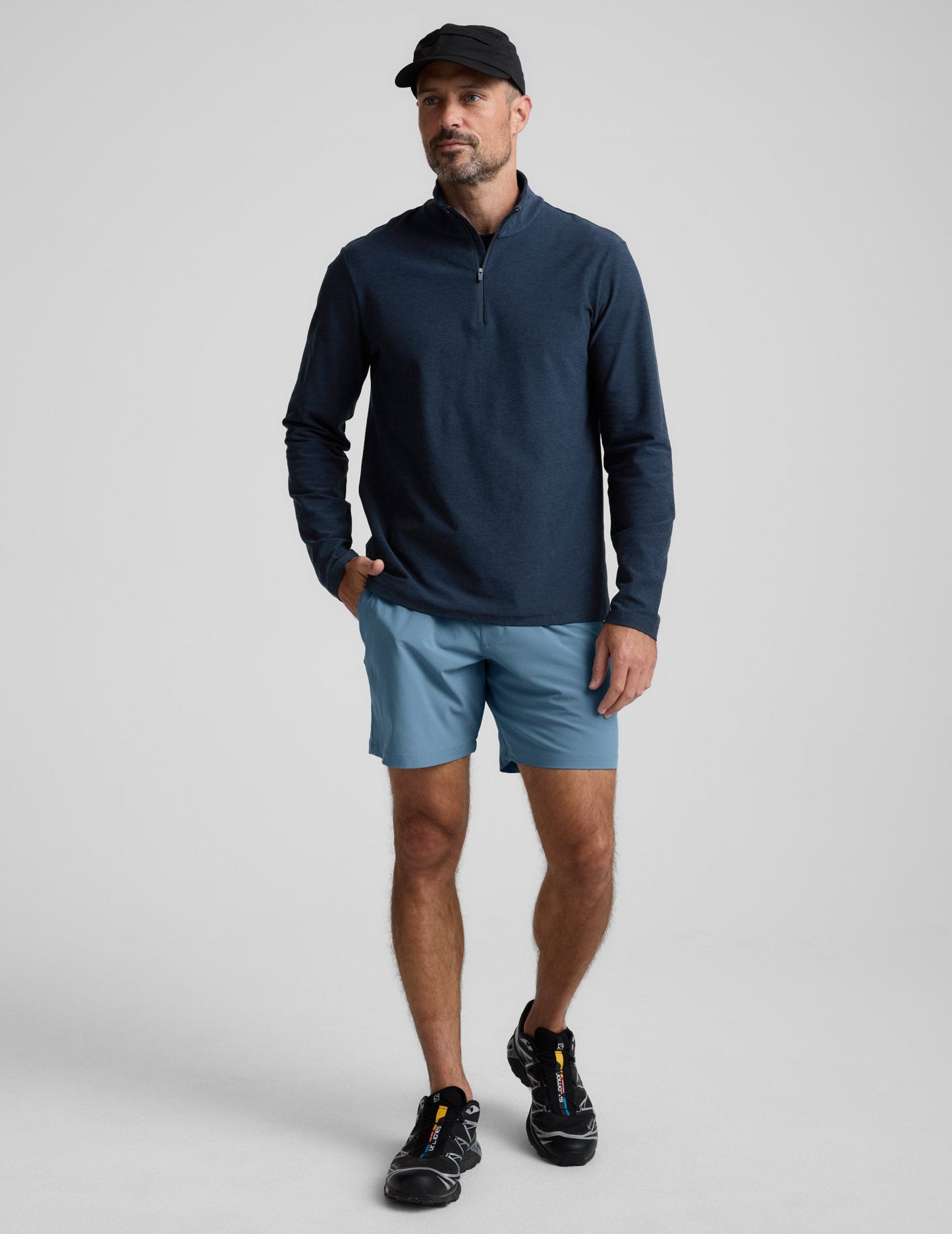 Beyond Yoga Men's 7" Pivotal 2.0 Shorts - Nocturnal Navy
