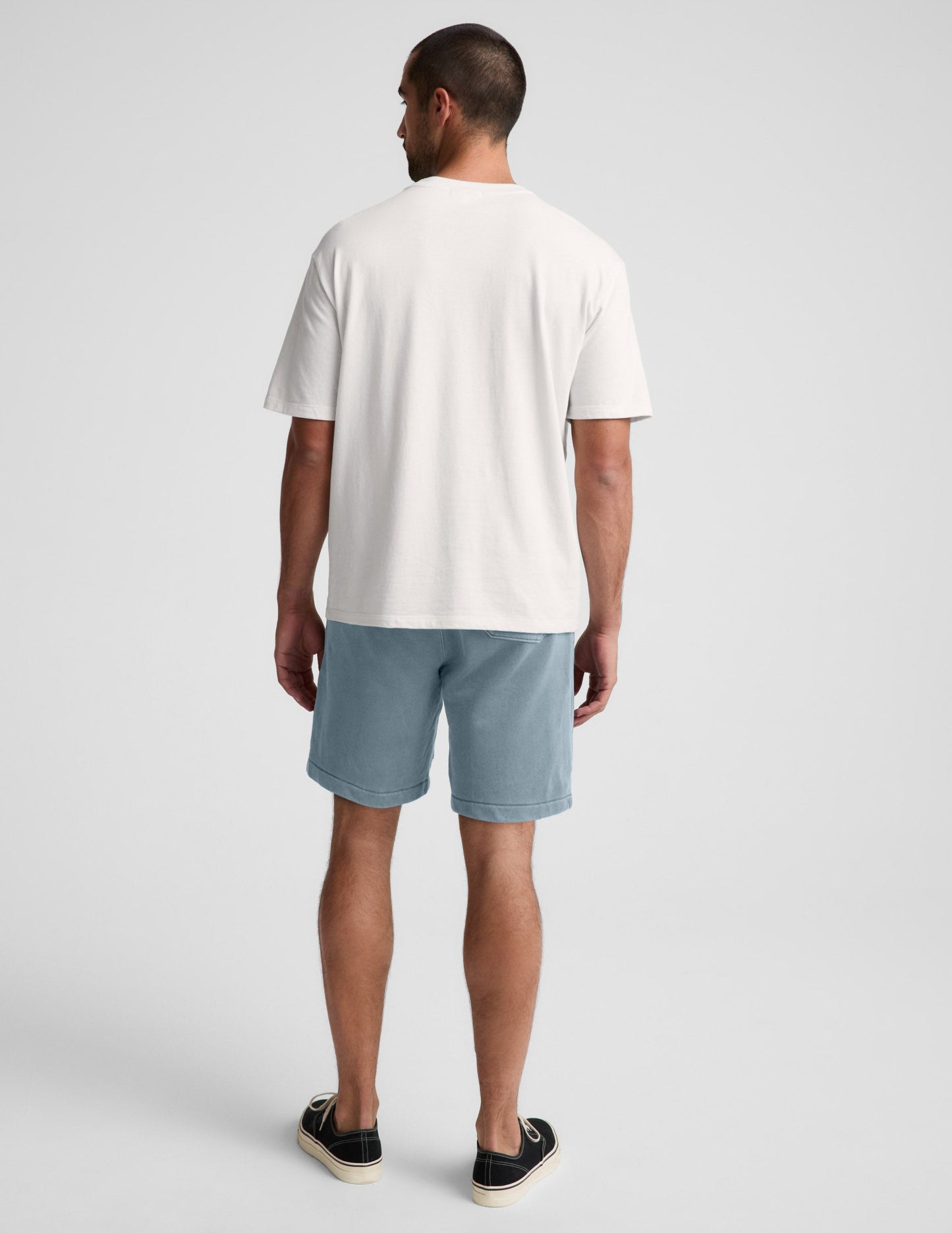 Beyond Yoga Men's Terry Shorts - Washed After Dark Navy