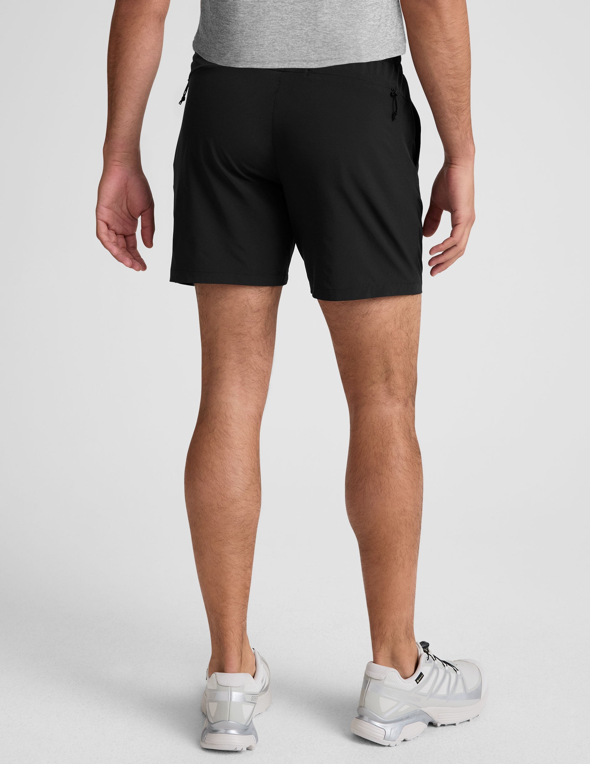 Beyond Yoga Men's 7" Running Elastic Waist Pivotal 2.0 Shorts - Black