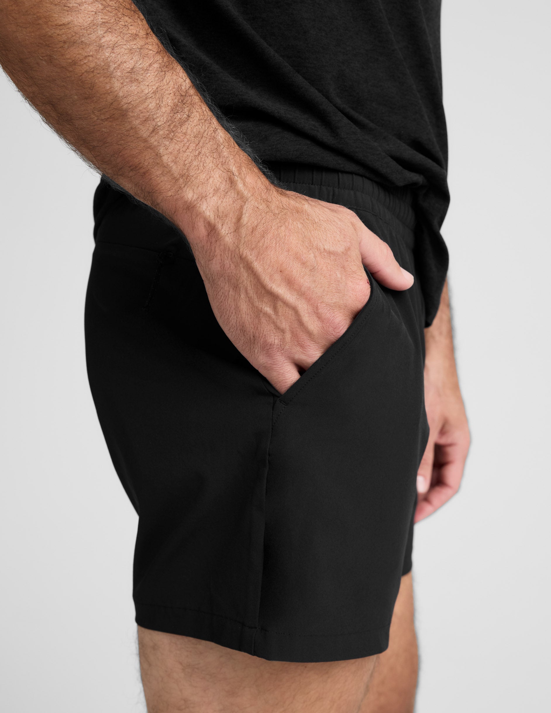 Beyond Yoga Men's 5-Inch Running Pivotal 2.0 Shorts - Black