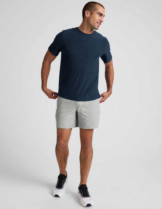Beyond Yoga Men's Casual 7-Inch Spacedye Shorts - Silver Mist