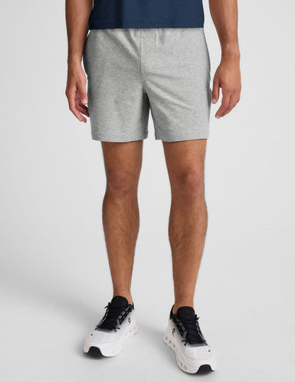 Beyond Yoga Men's Casual 7-Inch Spacedye Shorts - Silver Mist