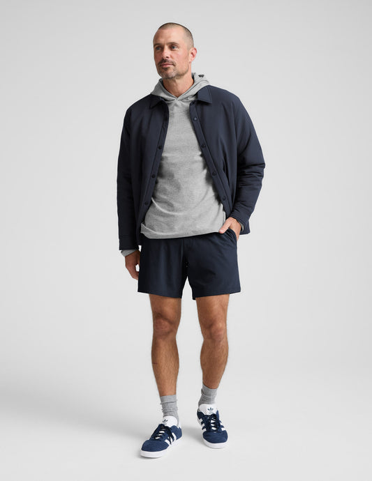 Beyond Yoga Men's 7" Lined Running Pivotal 2.0 Shorts - Nocturnal Navy
