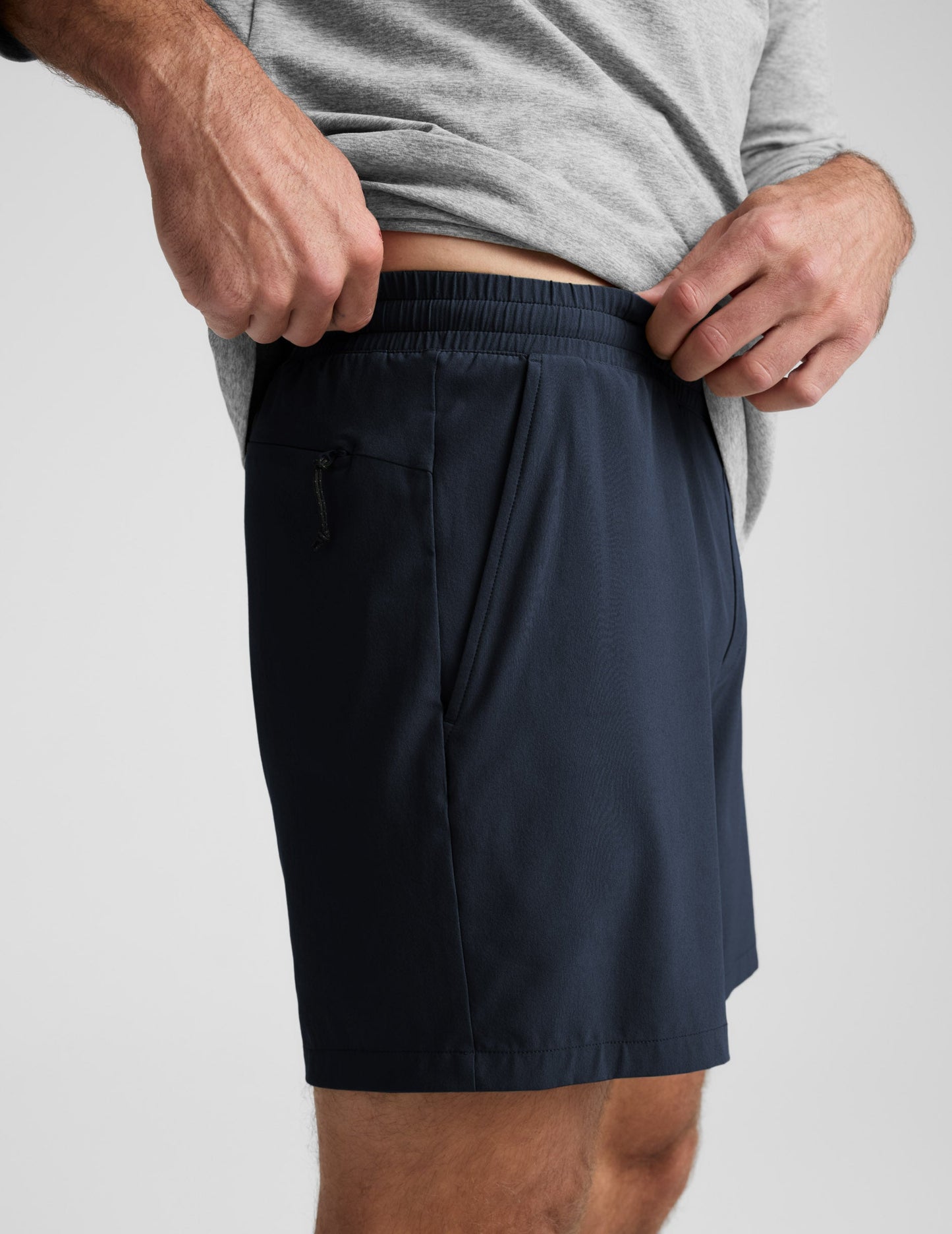Beyond Yoga Men's 7" Lined Running Pivotal 2.0 Shorts - Nocturnal Navy