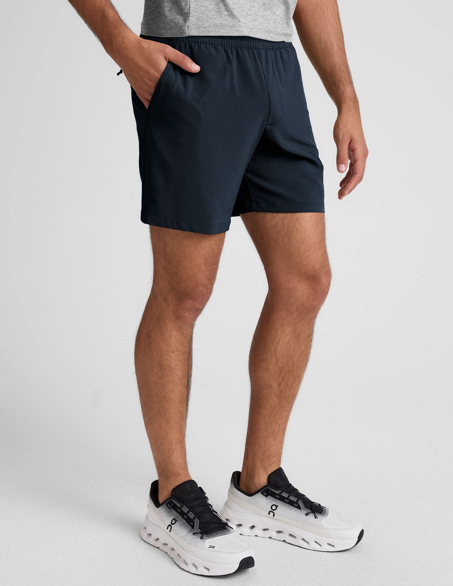 Beyond Yoga Men's 7" Running Pivotal 2.0 Shorts - Nocturnal Navy