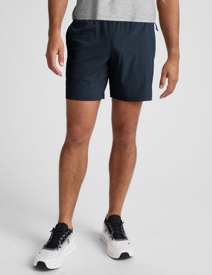 Beyond Yoga Men's 7" Running Pivotal 2.0 Shorts - Nocturnal Navy