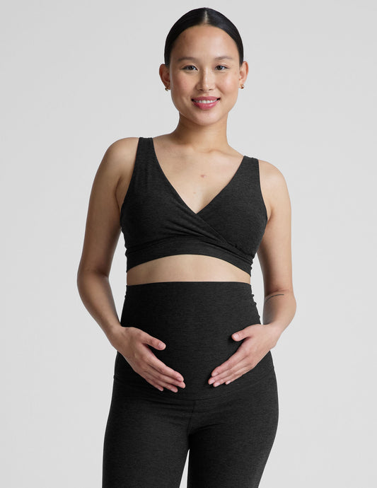 Beyond Yoga Spacedye Easiest Ever Long Nursing Bra