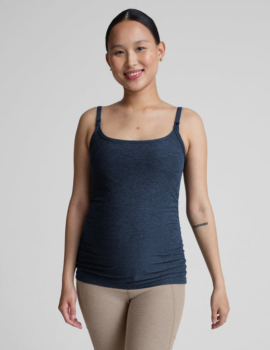Beyond Yoga Spacedye Keep It Simple Nursing Tank