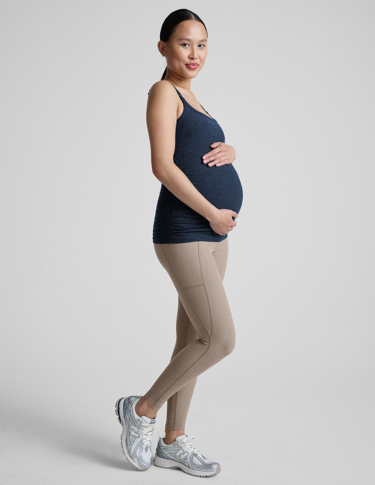 Beyond Yoga Spacedye Keep It Simple Nursing Tank