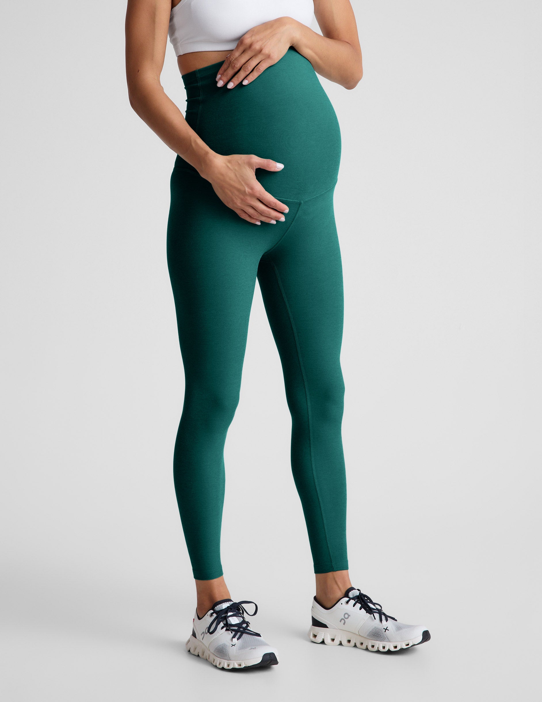 Beyond Yoga Spacedye Love the Bump Midi Maternity Legging