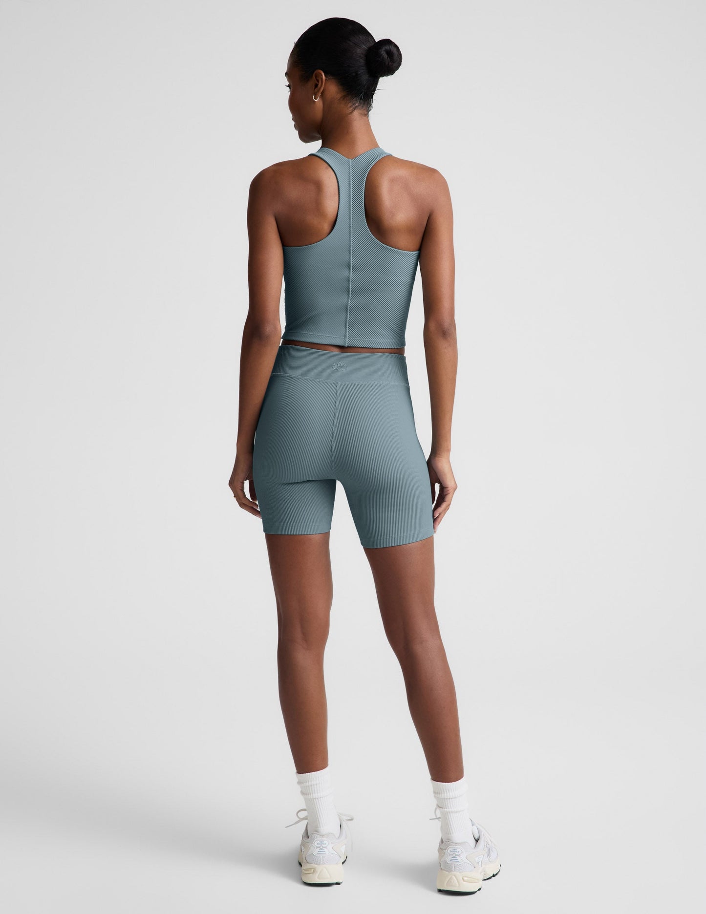 Beyond Yoga Women's Impulse Ribbed Shorts - Shaken Blue