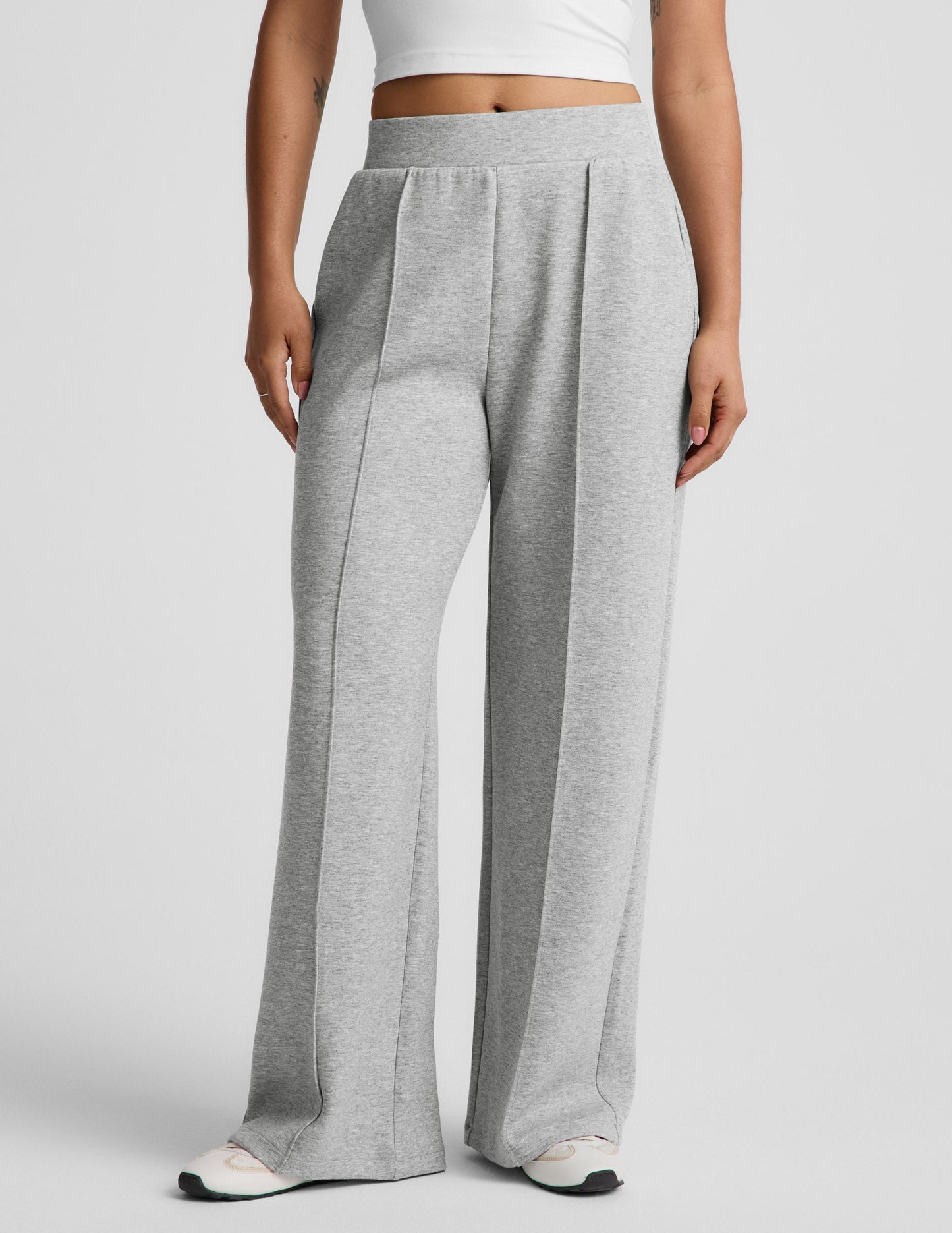 Beyond Yoga Women's 29" SoftSpring Pants - Heather Gray