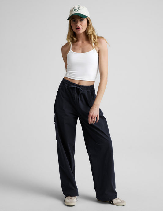 Beyond Yoga Women's Relaxed Fit Peak Cargo Pants - Navy