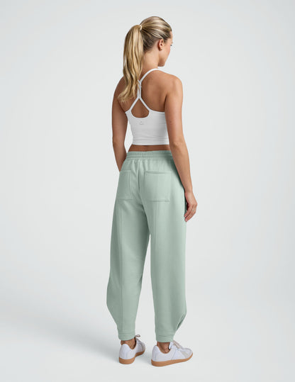 Beyond Yoga Women's Baggy Fleece LuxeFleece Sweatpant - Pale Green