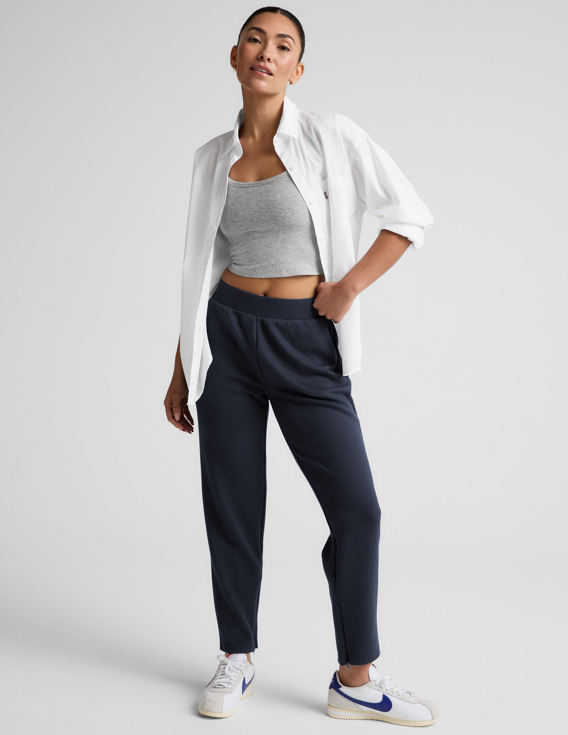 Beyond Yoga Women's Tapered SoftSpring Pants - Nocturnal Navy